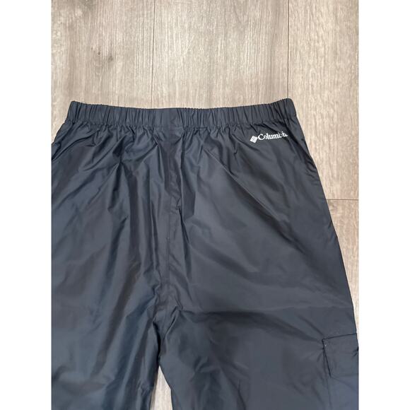 Columbia Rain Pants Black Unisex Waterproof Size Youth Large 14-16 - Picture 3 of 10